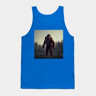 Sasquatch in Nature Tank Top